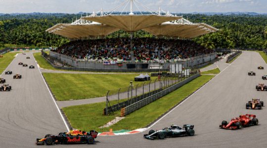 F1 Race at Sepang International Circuit